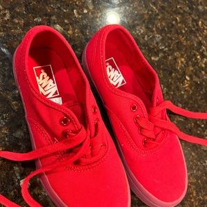 Vans New without tags kid vans